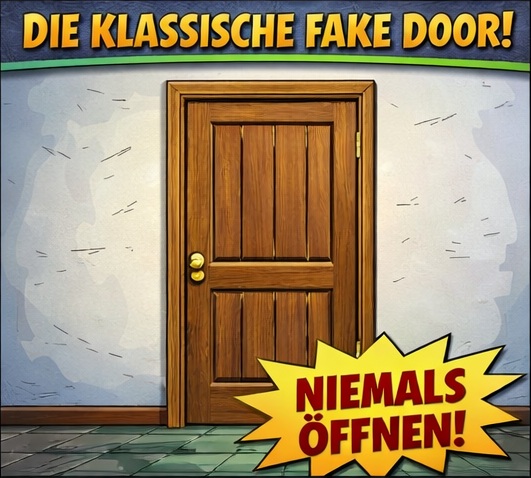 Die klassische Fake Door